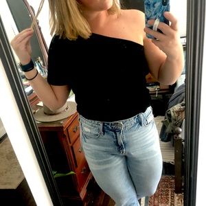 By together one shoulder tee